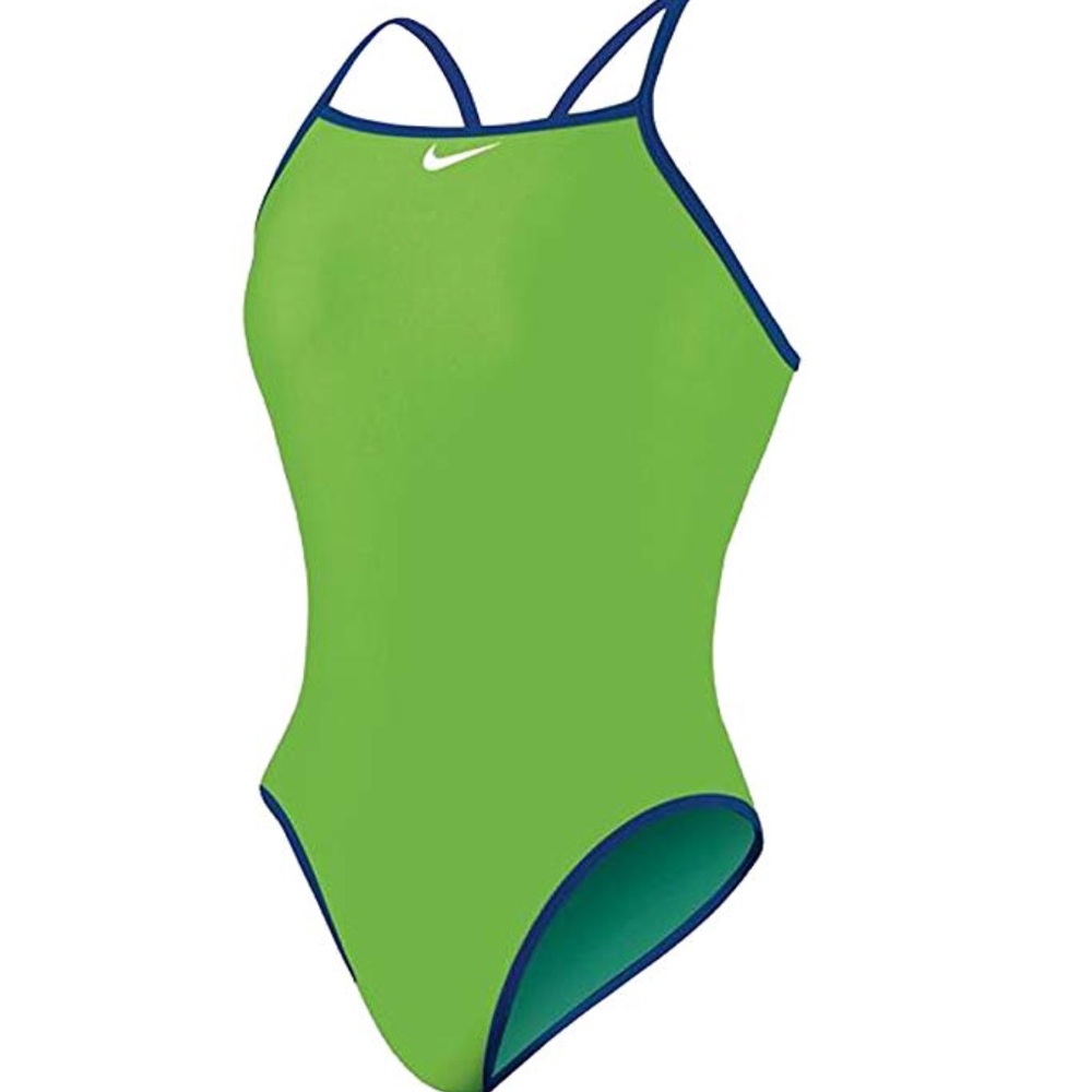 Nike green and blue reversible one piece